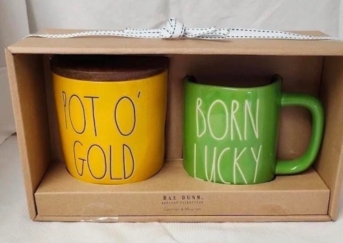 Set Canister y Taza Rae Dunn